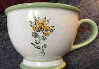 Starbucks Floral NURTURING 10 oz Tea/Cup Coffee Mug 2006 - Sold on eBay Dec, 2nd 2018 for $9.99