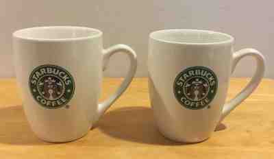 Starbucks White Coffee Cup 10.2oz Mug Ceramic 2007  M3 - Sold on eBay Dec, 3rd 2018 for $8.00