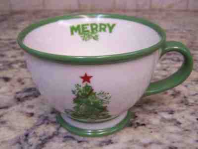 2007 STARBUCKS PEDISTAL CHRISTMAS CUP "MERRY" - Sold on eBay Dec, 2nd 2018 for $4.95