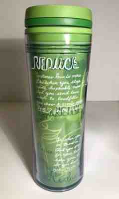 STARBUCKS Tumbler * REDUCE REUSE RECYCLE * Insulated Travel Mug 16oz, Preowned - Sold on eBay Dec, 3rd 2018 for $5.00