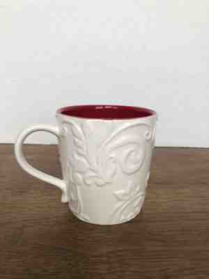 Starbucks New Bone China Embossed Reindeer Christmas Holiday Mug 2009 - Sold on eBay Nov, 28th 2018 for $20.00