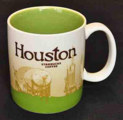Starbucks Global Icon Series Houston City Mug Cup - Sold on eBay Dec, 2nd 2018 for $10.00