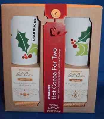2011 Starbucks Holiday Mug Gift Set Hot Cocoa Cups - New in Box - Sold on eBay Dec, 3rd 2018 for $4.55