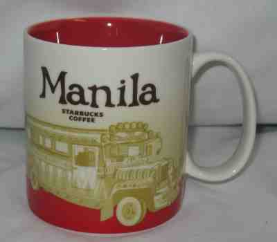 Starbucks Manila Coffee Cup Mug 16 oz Collector Series 2011 LNC - Sold on eBay Dec, 2nd 2018 for $29.99