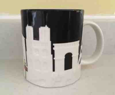 Starbucks Coffee Mug Relief City Collector Series PARIS France 16 oz. Black 2011 - Sold on eBay Dec, 2nd 2018 for $49.95