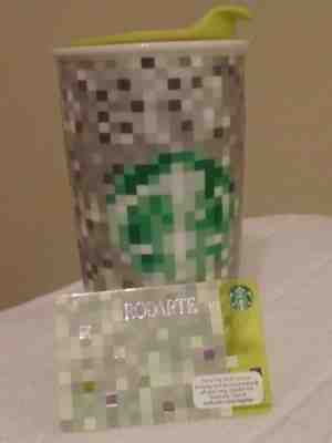 Starbucks 2012 RODARTE Ceramic Travel Tumbler/Mug and Gift Card - Sold on eBay Dec, 2nd 2018 for $20.00