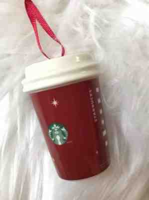 Starbucks Red Cup Ornament Holiday 2012 In Flawless Condition - Sold on eBay Dec, 2nd 2018 for $12.99