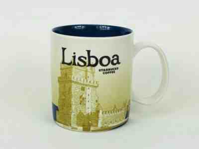 New Starbucks Global Icon 2013 Lisboa Portugal Lisbon Coffee Mug Cup 16 oz - Sold on eBay Dec, 2nd 2018 for $44.95