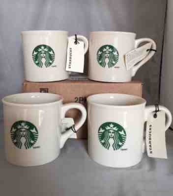 Starbucks 4xGreen Mermaid  Logo Coffee Cup 14 Oz 2013. Made USA! - Sold on eBay Dec, 2nd 2018 for $40.00