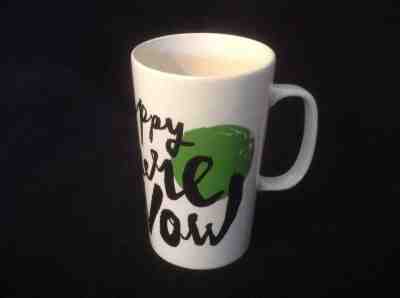 STARBUCKS 2014 "Happy Here & Now" 16 oz. Mug EUC - Sold on eBay Dec, 3rd 2018 for $5.99