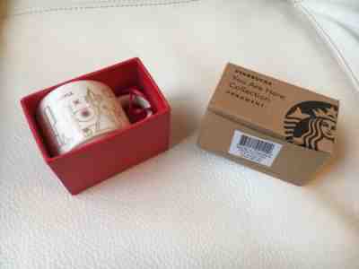 Starbucks Seattle You Are Here Mini Mug 2oz Holiday 2014 Ornament New in Box - Sold on eBay Dec, 2nd 2018 for $15.00