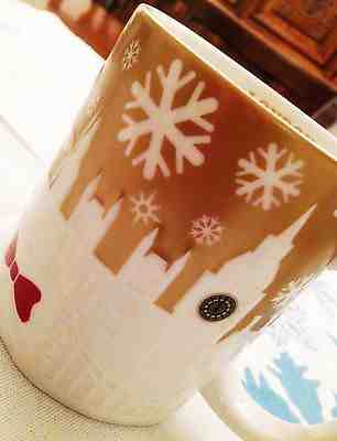 Discontinued Starbucks 2014 London Christmas Relief Mug, Gold-NWT - Sold on eBay Nov, 29th 2018 for $40.00