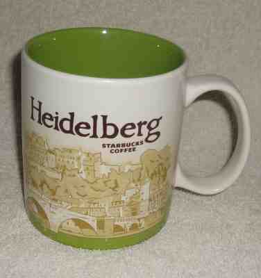 STARBUCKS COFFEE Heidelberg Germany 16 Ounce City Collection Mug 2014 EUC Cup  - Sold on eBay Nov, 28th 2018 for $29.00
