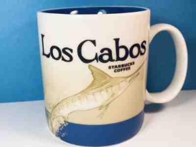 Starbucks Los Cabos Mexico Global Icon City Series 2014 16 oz Coffee Cup Mug - Sold on eBay Nov, 28th 2018 for $18.00