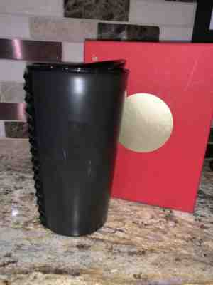 Starbucks 2015 Matte All Black- Studded - Tumbler 10oz NIB RARE VHTF. - Sold on eBay Nov, 29th 2018 for $50.00
