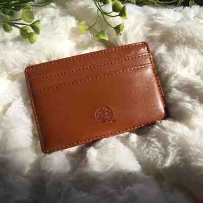 Starbucks Brown Leather Wallet - Giftcard Holder - Christmas 2018 Limited  - Sold on eBay Dec, 3rd 2018 for $25.00