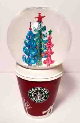 2006 Starbucks Snowglobe  Holiday Christmas Tree Snow Globe  - Sold on eBay Dec, 3rd 2018 for $9.95
