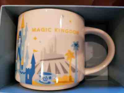 First Edition STARBUCKS Coffee Disney World Parks MAGIC KINGDOM You Are Here MUG - Sold on eBay Dec, 3rd 2018 for $37.50