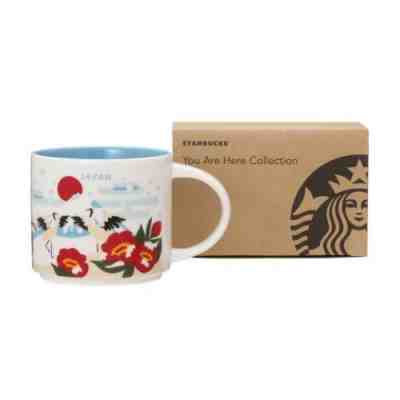 Starbucks  You Are Here Collection Mug cup winter japan limited  fuji sakura  - Sold on eBay Dec, 3rd 2018 for $29.00