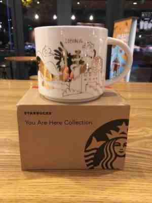 New Starbucks 2018 China YAH China Country Golden Dragon You Are Here Mug - Sold on eBay Dec, 3rd 2018 for $29.99