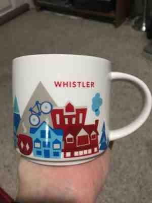2014 Starbucks Whistler Coffe Mug Cup You Are Here Collection 14 Oz, EXCELLENT! - Sold on eBay Dec, 3rd 2018 for $17.99