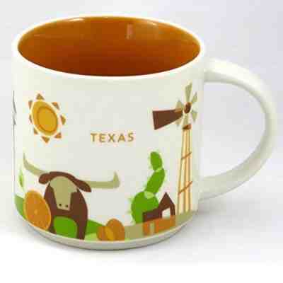 STARBUCKS Coffee Mug 14 oz YOU ARE HERE -TEXAS New with Tag - Sold on eBay Dec, 3rd 2018 for $20.27