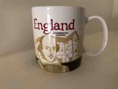 14oz Starbucks ENGLAND You Are Here Coffee Mug Cup YAH Collection - Sold on eBay Dec, 3rd 2018 for $22.99
