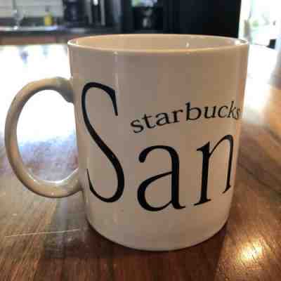 1994 Starbucks Coffee City Ceramic Mug Collector Series San Diego - Sold on eBay Dec, 3rd 2018 for $8.00