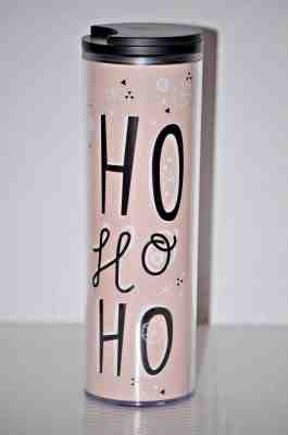 Starbucks Travel Mug Pink HO HO HO Siren Hot Cup Tumbler with Lid 16 fl oz NEW - Sold on eBay Dec, 3rd 2018 for $11.46