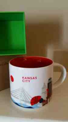 Starbucks Mug"You Are Here Collection" - Kansas City - Sold on eBay Dec, 3rd 2018 for $27.00