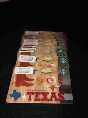25 x Starbucks 2012 Card TEXAS.NEW!HARD TO FIND - Sold on eBay Dec, 3rd 2018 for $20.00