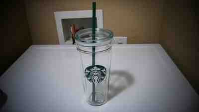 Starbucks Venti Clear Double Wall Acrylic Cold Cup Tumbler 24 oz - Sold on eBay Dec, 3rd 2018 for $28.99