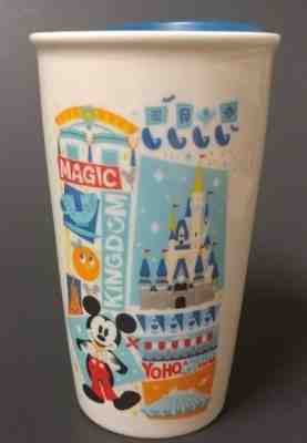 New Disney World Starbucks Magic Kingdom Ceramic Tumbler Mug NEW NIB - Sold on eBay Dec, 3rd 2018 for $24.99
