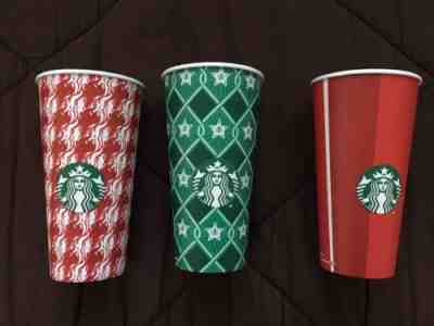 2018 Starbucks GRANDE Holiday Paper Cups 40 Brand NEW in Sleeve - Sold on eBay Dec, 3rd 2018 for $15.00
