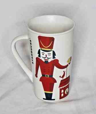 Starbucks Nutcracker Coffee Mug 5.75" Tall Mug 2012 Christmas Holiday 16 oz - Sold on eBay Dec, 3rd 2018 for $12.00