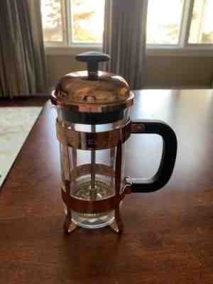 Starbucks Copper French Coffee Press - Never Used - Sold on eBay Dec, 3rd 2018 for $13.99