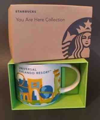 Universal Studios Orlando You Are Here YAH Starbucks Mug. 14 Oz. NIB NEW - Sold on eBay Dec, 3rd 2018 for $18.99