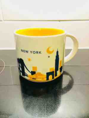 Starbucks New York City You Are Here Collection Coffee Mug YAH NYC - Sold on eBay Dec, 3rd 2018 for $10.00