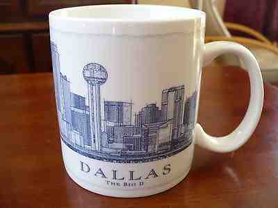 Starbucks Mug Dallas City The Big D 18 oz USA Architect Series 2008 Coffee Mug - Sold on eBay Dec, 3rd 2018 for $4.99