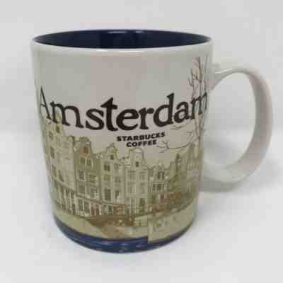 Starbucks Amsterdam Global Icon City Collector Series Mug With SKU NEW - Sold on eBay Dec, 3rd 2018 for $37.46