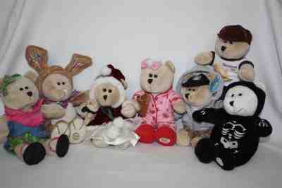 Starbucks Bearista Bears Set of 7 - Sold on eBay Dec, 3rd 2018 for $59.99