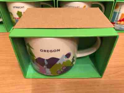 Starbucks You Are Here Oregon 14 oz Mug - Sold on eBay Dec, 3rd 2018 for $24.95