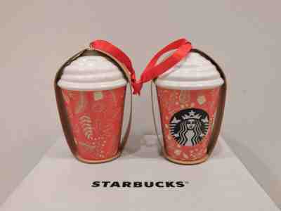 Starbucks 2018 Holiday Hot Cup with Whip Ornament Christmas - Sold on eBay Dec, 3rd 2018 for $19.99