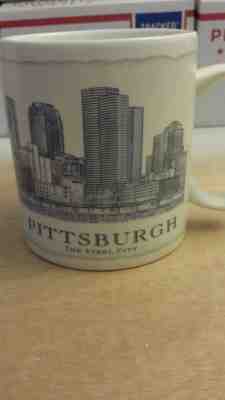 Starbucks Coffee Mug Pittsburgh Skyline Architect Collector Series Cup 18oz 2008 - Sold on eBay Dec, 3rd 2018 for $14.35