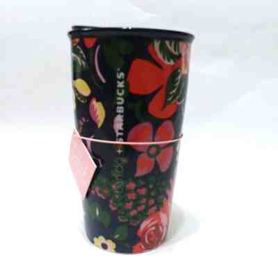 STARBUCKS 2018 TRAVEL MUG MIDNIGHT FLORAL BAN.DO BANDO TUMBLER 12oz  Ddble Wall - Sold on eBay Dec, 3rd 2018 for $28.00