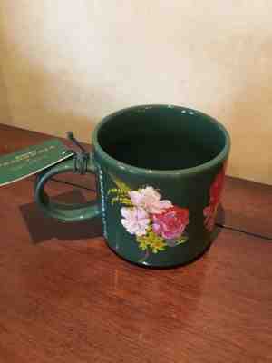 NEW Starbucks Holiday 2018 Ban.do Bando Ceramic Coffee Mug Green Floral 12oz - Sold on eBay Dec, 3rd 2018 for $25.95