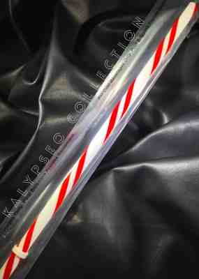 Starbucks Holiday REUSABLE 2018 Candy Cane STRAWS - Venti Size - NEW & LIMITED - Sold on eBay Dec, 3rd 2018 for $5.99