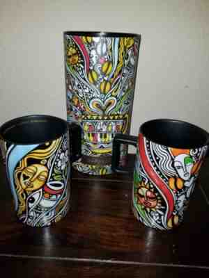 Starbucks Espresso Laolu Senbanjo Coffee Cups 2018 - Sold on eBay Dec, 3rd 2018 for $29.50