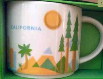 [Free Shipping] NWB Starbucks California CA U R Here Collection Coffee Mug 14 oz - Sold on eBay Dec, 3rd 2018 for $20.99