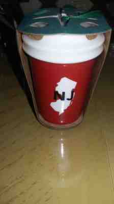 Starbucks NEW JERSEY NJ STATE 2016 Christmas Ornament - Brand New!! - Sold on eBay Dec, 3rd 2018 for $12.75